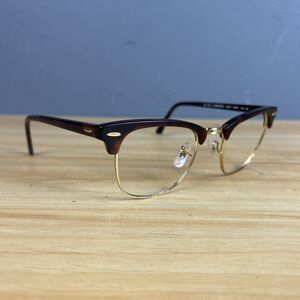 Ray-Ban RB3016 Clubmaster 1145/17 49 21 140 3N Brown Sunglasses Frames Only